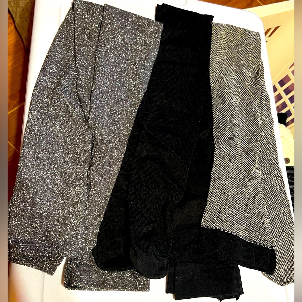 11 Pairs of Mostly NWOT Tights
